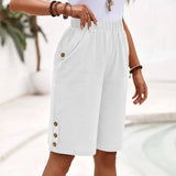 Cotton Linen Shorts | Breathable Comfort