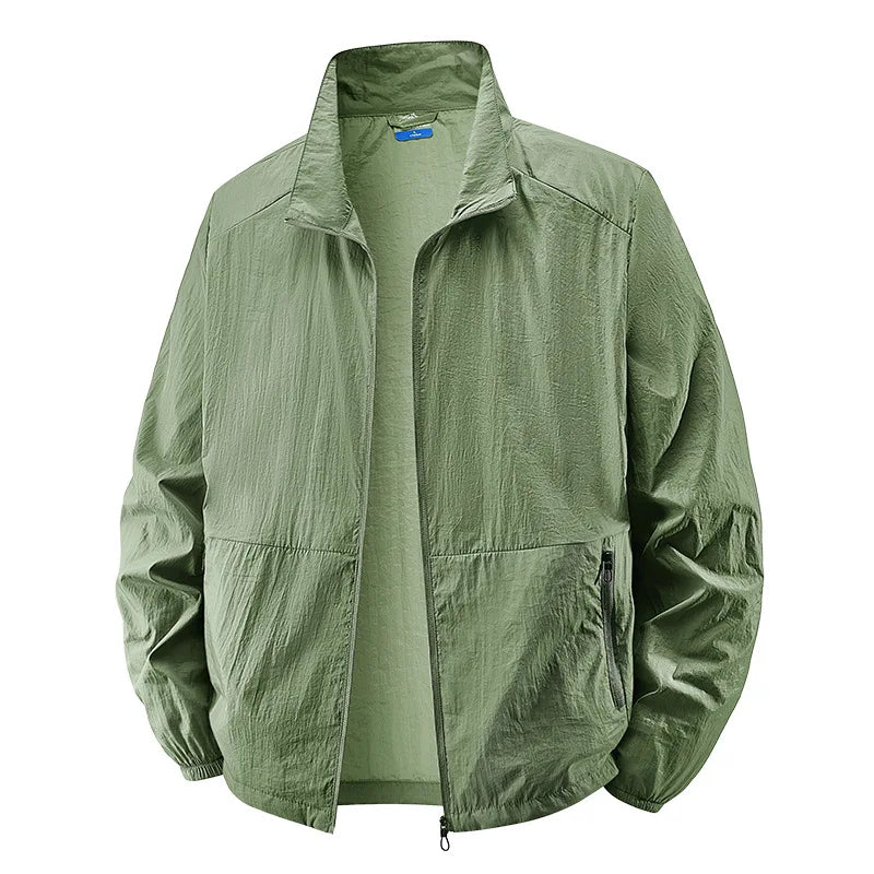 Men's Lightweight Jacket – Collared Casual Everyday Layer