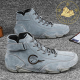 Men's Waterproof Leather Shoes - Smart Everyday Boots