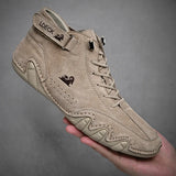 Men's Waterproof Winter Shoes - Warm Cold Weather Boots