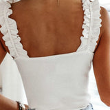 Ruffled Summer Top | Feminine Charm & Effortless Elegance