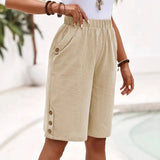 Cotton Linen Shorts | Breathable Comfort
