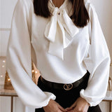 Bow Neck Blouse | Feminine Detail, Effortless Elegance