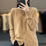 Women's Merino Wool Cardigan | Luxurious Warmth & Timeless Elegance