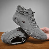 Men's Waterproof Winter Shoes - Warm Cold Weather Boots