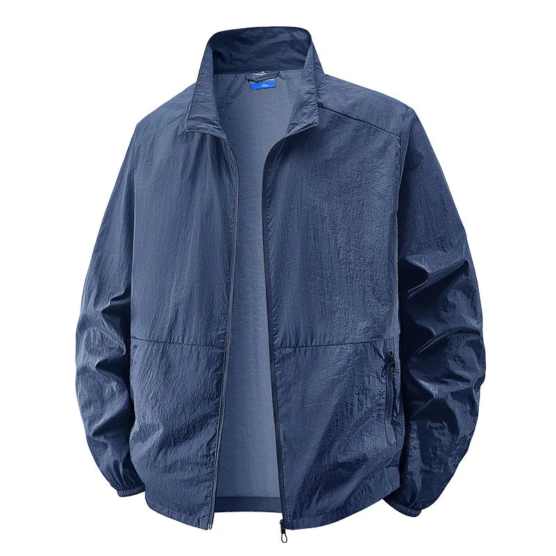 Men's Lightweight Jacket – Collared Casual Everyday Layer