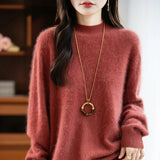 Cashmere Wool High-Neck Sweater | Premium Comfort & Sophisticated Style