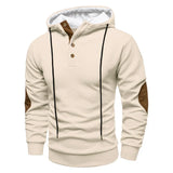 Men's Hooded Sweater – Button Front Knit for Layering