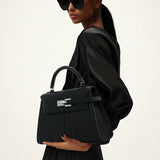 Structured Leather Crossbody Bag | Timeless Elegance, Effortless Style