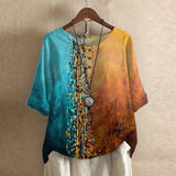 Vintage Floral Blouse | Timeless Feminine Elegance