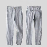 Men's Elegant Linen Two-Piece Set | Sophisticated Summer Style