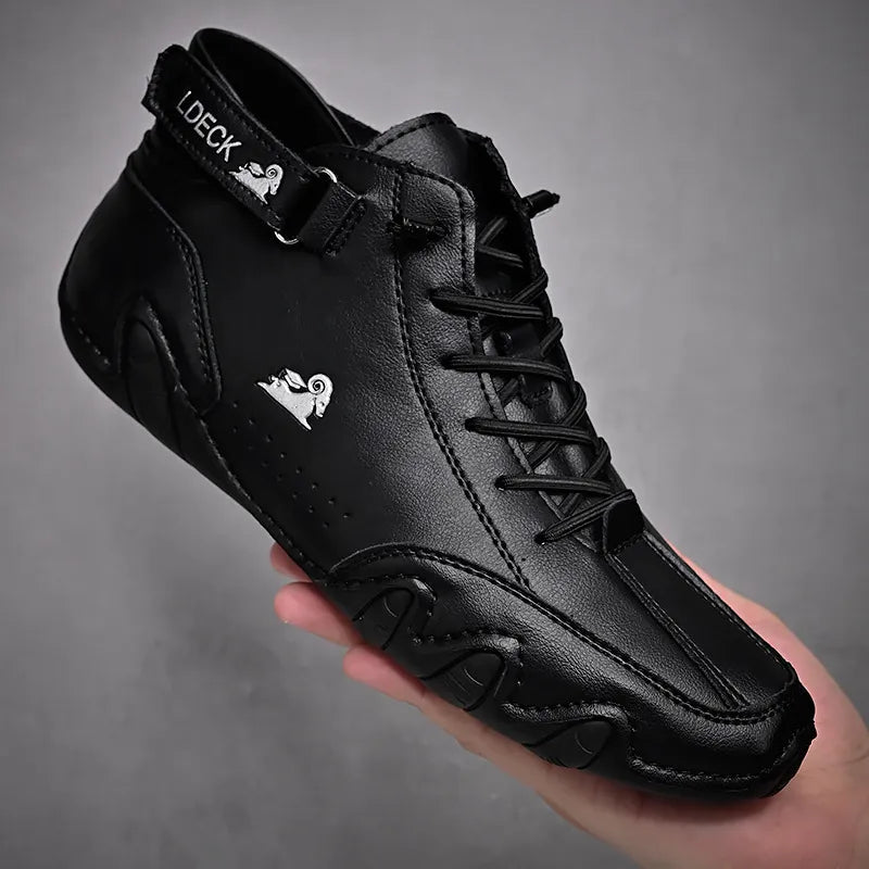 Men's Waterproof Winter Shoes - Warm Cold Weather Boots