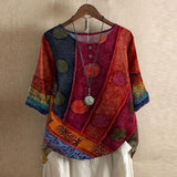 Vintage Floral Blouse | Timeless Feminine Elegance