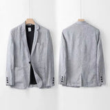 Men's Elegant Linen Two-Piece Set | Sophisticated Summer Style