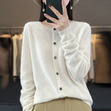 Women's Merino Wool Cardigan | Luxurious Warmth & Timeless Elegance