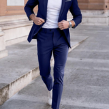 Men's Lightweight Summer Suit | Wrinkle-Free Monochrome Elegance