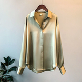 Satin Blouse Loose Fit | Luxurious Comfort, Effortless Sophistication