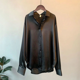 Satin Blouse Loose Fit | Luxurious Comfort, Effortless Sophistication