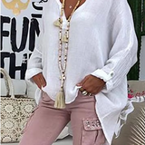 Oversized Lightweight Blouse | Effortless Chic for Any Season