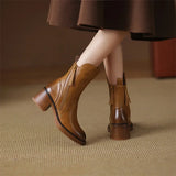Women's Ankle Boots - Elegant Office to Evening Winter Style