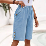 Cotton Linen Shorts | Breathable Comfort