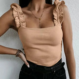 Ruffled Summer Top | Feminine Charm & Effortless Elegance