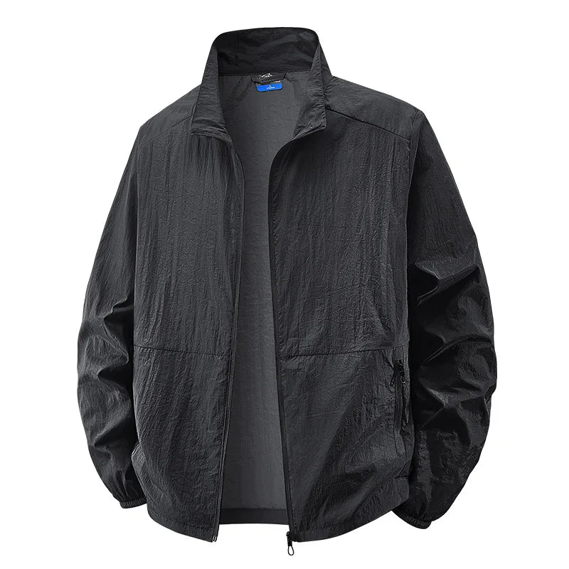 Men's Lightweight Jacket – Collared Casual Everyday Layer