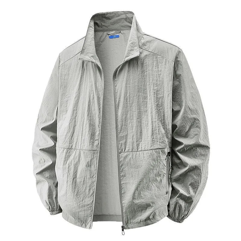 Men's Lightweight Jacket – Collared Casual Everyday Layer