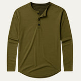 Men's Long Sleeve Cotton Polo | Classic Comfort & Timeless Style