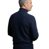 Men's Turtleneck Sweater – Roll Neck Knit for Winter