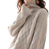 Cashmere Blend Turtleneck | Luxurious Warmth & Timeless Elegance