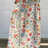 Floral A-Line Skirt | Feminine Grace, Versatile Style