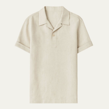 Men's Modern Linen Polo | Effortless Summer Style