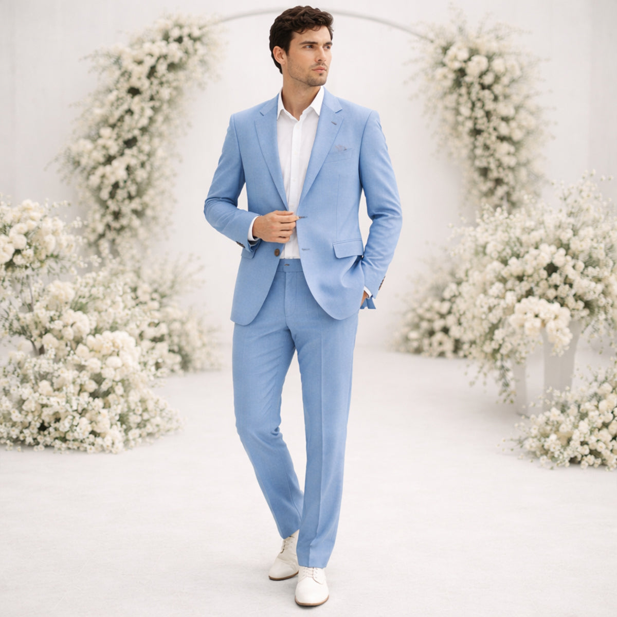 Men's Linen Suit Set | Elegant All-Season Comfort