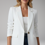 Women's Blazer | Professional Elegance, Single Button Style