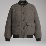 Oversized Woven Bomber Jacket | Contemporary Edge with Refined Structure
