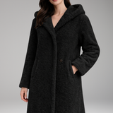 Long Hooded Coat | Structured Warmth with Everyday Function