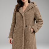Long Hooded Coat | Structured Warmth with Everyday Function