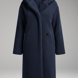 Long Hooded Coat | Structured Warmth with Everyday Function