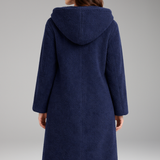 Long Hooded Coat | Structured Warmth with Everyday Function
