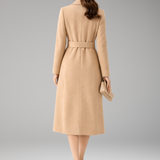 Women's Stand-Collar Zip Coat | Structured Warmth with Modern Edge