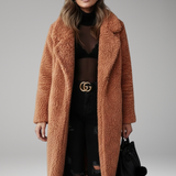 Long Open-Front Coat | Sophisticated Elegance with Modern Structure