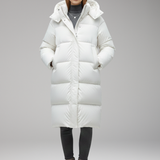 Long Quilted Hooded Jacket | Ultimate Winter Protection with Sophisticated Style