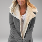 Women's High-Collar Zip Jacket | Structured Design with Everyday Versatility