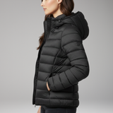 Hooded Down Jacket | Lightweight Warmth & Textured Style