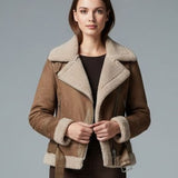 Sherpa Lined Zip Jacket | Textured Warmth with Structured Style