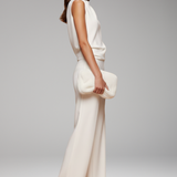 Sleeveless Wide-Leg Jumpsuit | Elegant One-Piece Silhouette