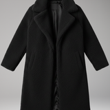 Long Textured Lapel Jacket | Effortless Structure with Modern Edge