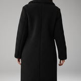 Long Textured Lapel Jacket | Effortless Structure with Modern Edge
