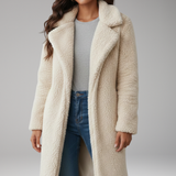 Long Textured Lapel Jacket | Effortless Structure with Modern Edge
